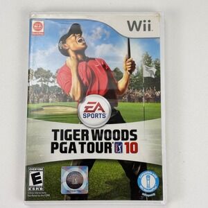 Tiger Woods PGA Tour 10 Nintendo Wii EA Sports Golf Game RVL-R90E-USA-B0